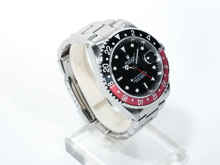 Rolex GMT-Master II Ref. 16710 Stainless Steel Black Dial Oyster Bracelet Excellent Used fnfkit7d