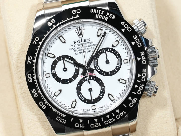ロレックス デイトナ Ref.116500LN ステンレススチール ホワイト文字盤 美品 w2vi5zaz