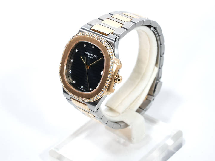 パテックフィリップ ノーチラス クォーツ Ref.3900/2JA ステンレススチール ブルー文字盤 美品 dfkm5a5z