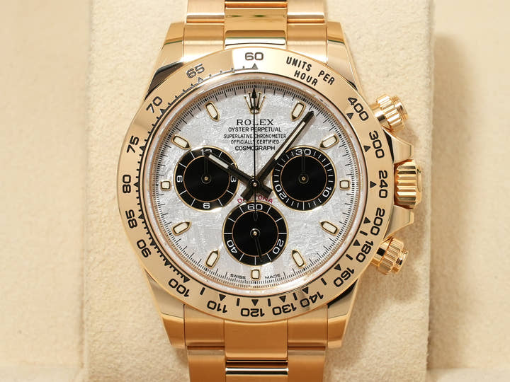 ロレックス デイトナ Ref.116508 イエローゴールド メテオライト文字盤 美中古 apogbqwj