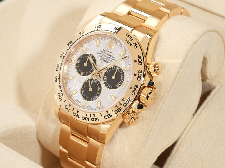 ロレックス デイトナ Ref.116508 イエローゴールド メテオライト文字盤 美中古 apogbqwj