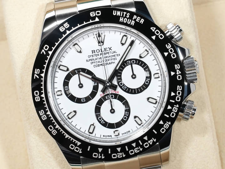 ロレックス デイトナ Ref.116500LN ステンレススチール ホワイト文字盤 美中古 qduebjsg