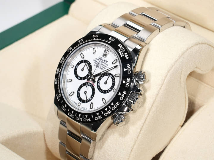 ロレックス デイトナ Ref.116500LN ステンレススチール ホワイト文字盤 美中古 qduebjsg