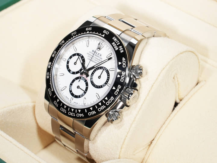 ロレックス デイトナ Ref.126500LN ステンレススチール ホワイト文字盤 美品 txydqjkg