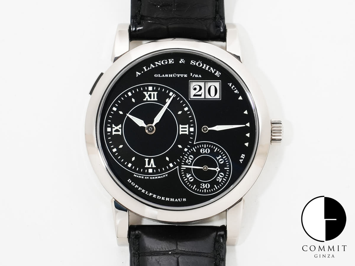 A.ランゲ&ゾーネ ランゲ1 Ref.101.029 ホワイトゴールド ブラック文字盤 中古 gka7at4c