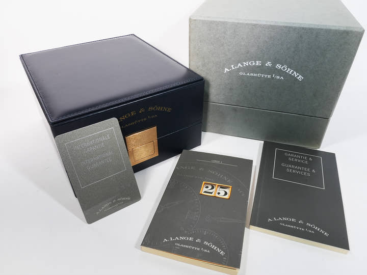 A.ランゲ&ゾーネ ランゲ1 Ref.101.029 ホワイトゴールド ブラック文字盤 中古 gka7at4c