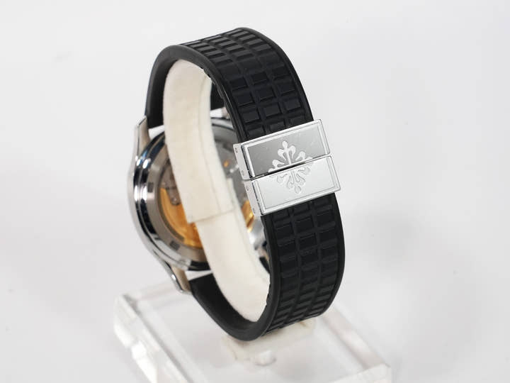 パテックフィリップ アクアノート ミディアム Ref.5066A-001 ステンレススチール ブラック文字盤 中古 ytgxb2ed