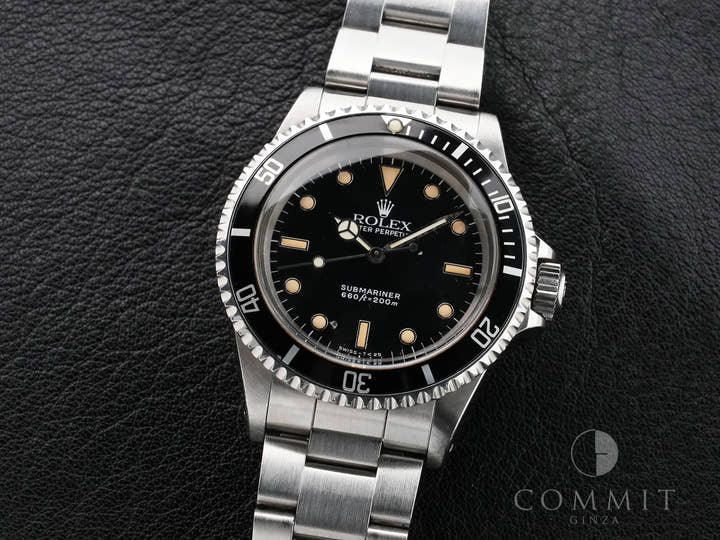 Rolex Submariner Ref. 5513 Stainless Steel Black Dial Used dep3f2qy