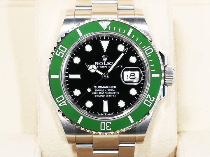 ロレックス サブマリーナー デイト Ref.126610LV ステンレススチール ブラック文字盤 中古 u4797xwo