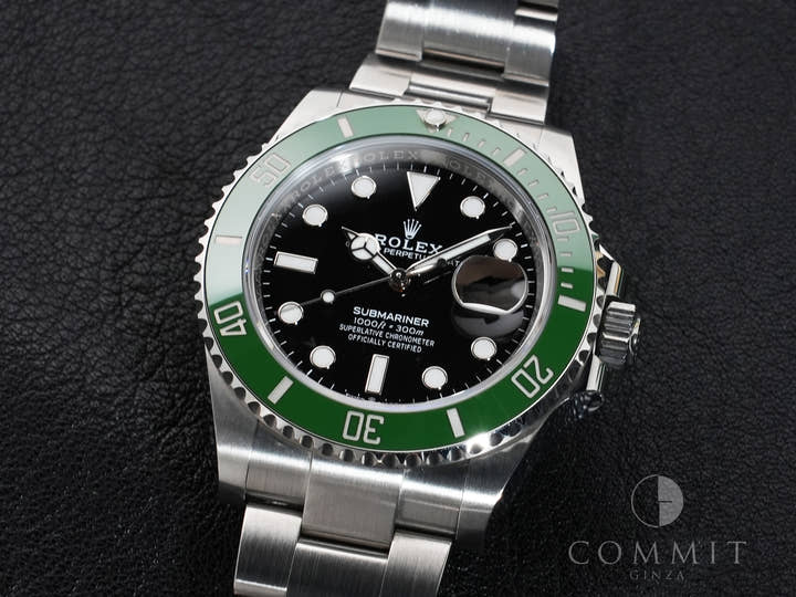 ロレックス サブマリーナー デイト Ref.126610LV ステンレススチール ブラック文字盤 中古 u4797xwo