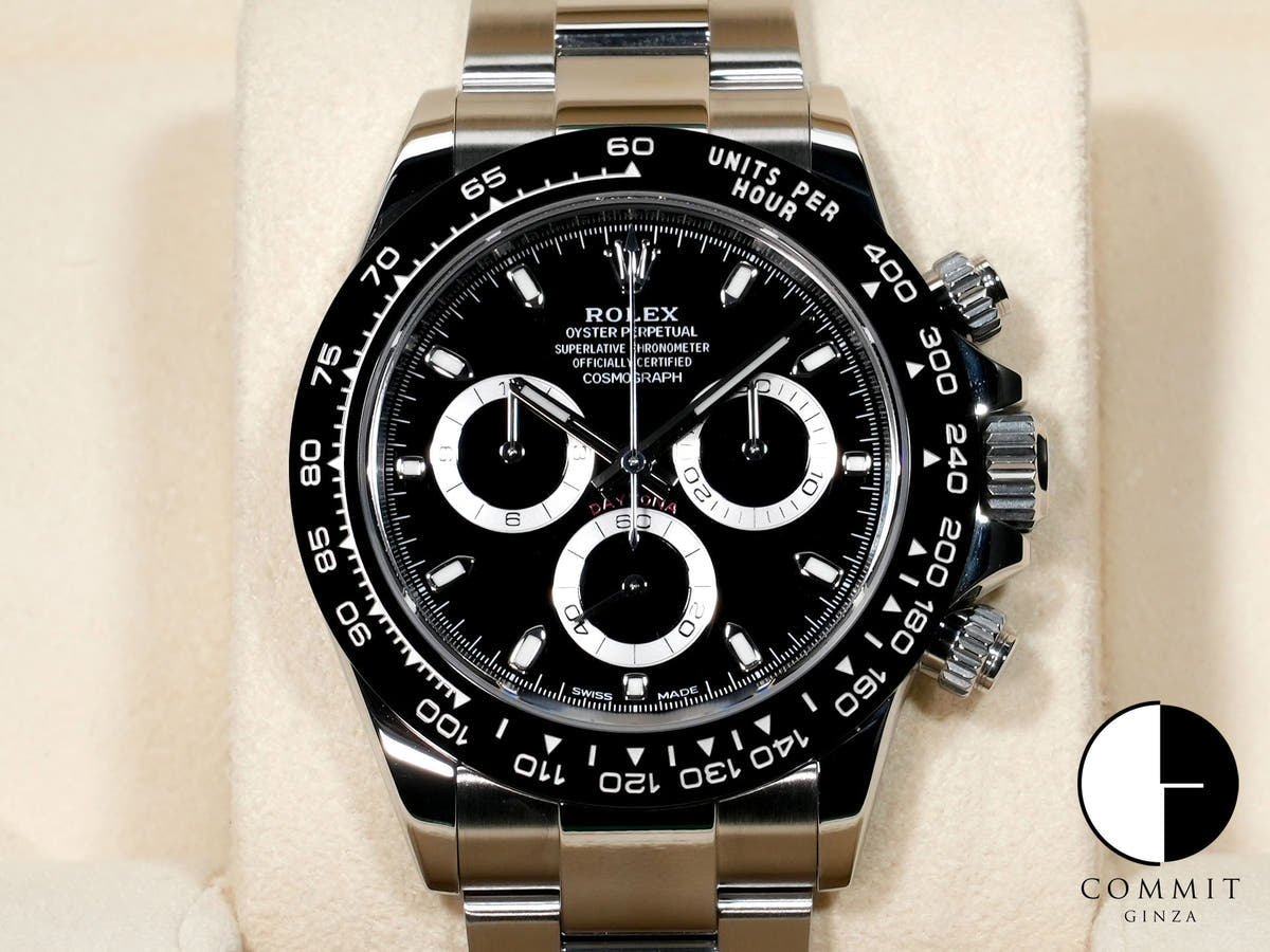 ロレックス デイトナ Ref.116500LN ステンレススチール ブラック文字盤 美中古 6a7rbgwy