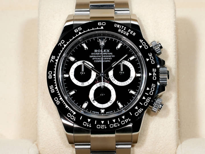 ロレックス デイトナ Ref.116500LN ステンレススチール ブラック文字盤 美中古 6a7rbgwy