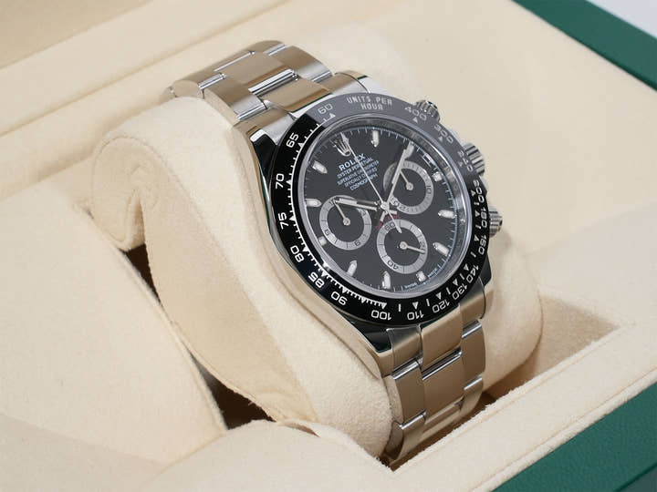 ロレックス デイトナ Ref.116500LN ステンレススチール ブラック文字盤 美中古 6a7rbgwy