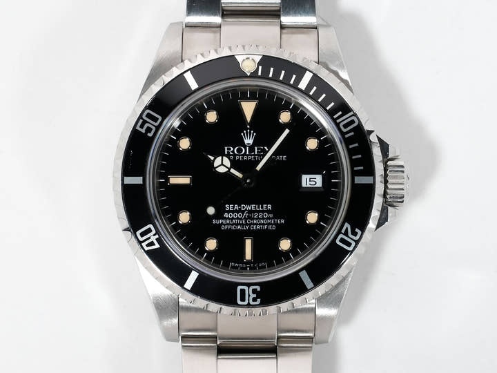 ロレックス シードゥエラー Ref.16600 ステンレススチール ブラック文字盤 中古 acph4r8y