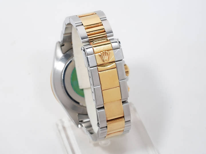 ロレックス デイトナ エルプリメロ Ref.16523G ステンレススチール/イエローゴールド シャンパン×8Pダイヤ文字盤 中古 hdaajiph