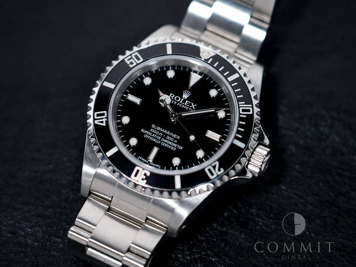 ロレックス サブマリーナー ノンデイト Ref.14060M ステンレススチール ブラック文字盤 中古 f7comss3