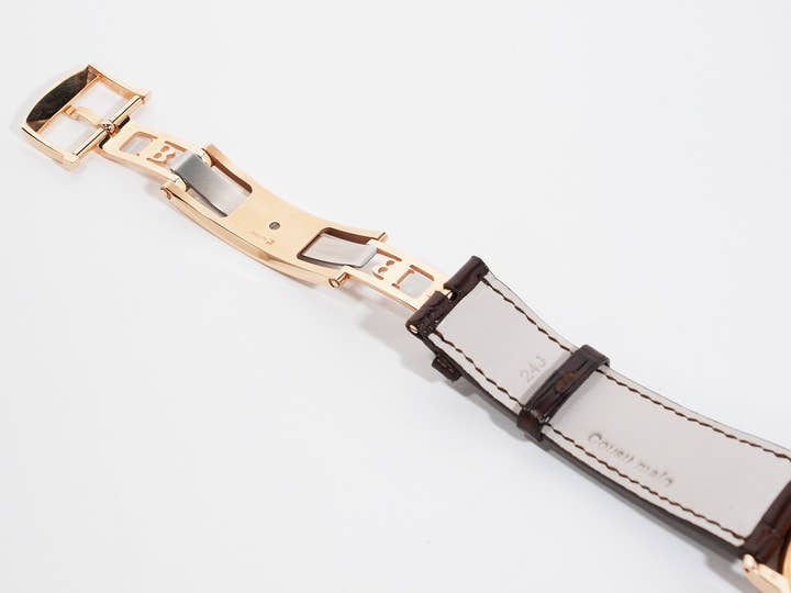 Blancpain Villeret Ultra-Slim Retrograde Ref. 6653-3630-55B 18K Red Gold Black Dial Excellent Condition ar296q7b