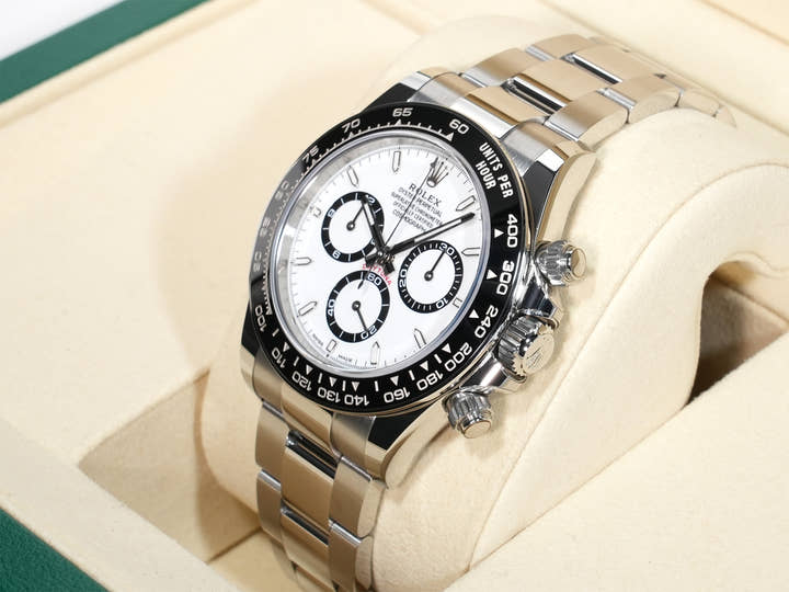 ロレックス デイトナ Ref.126500LN ステンレススチール ホワイト文字盤 美品 g2e36tcn