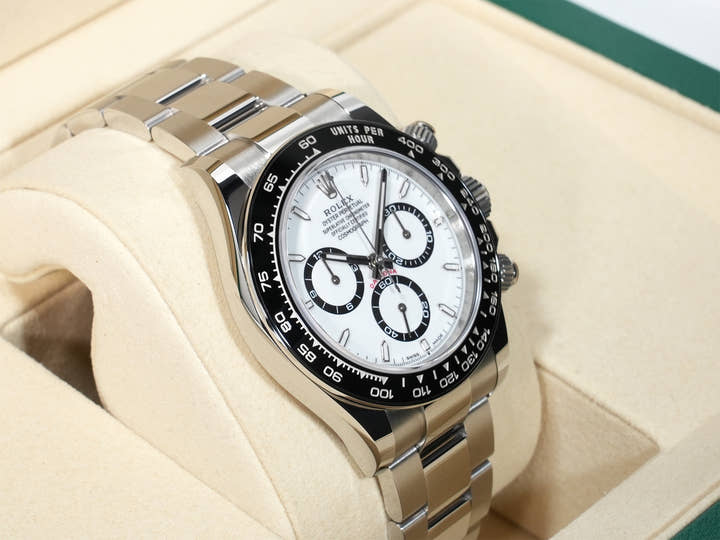 ロレックス デイトナ Ref.126500LN ステンレススチール ホワイト文字盤 美品 g2e36tcn