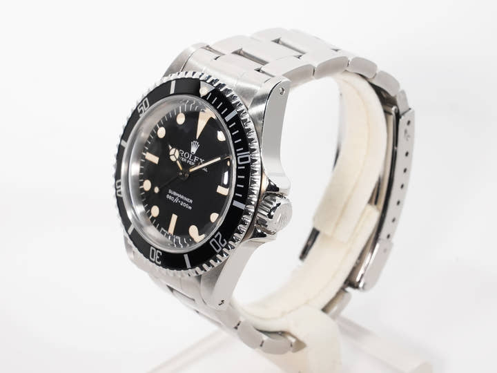 Rolex Submariner Ref. 5513 Stainless Steel Black Dial Pre-Owned pm4ucbfp