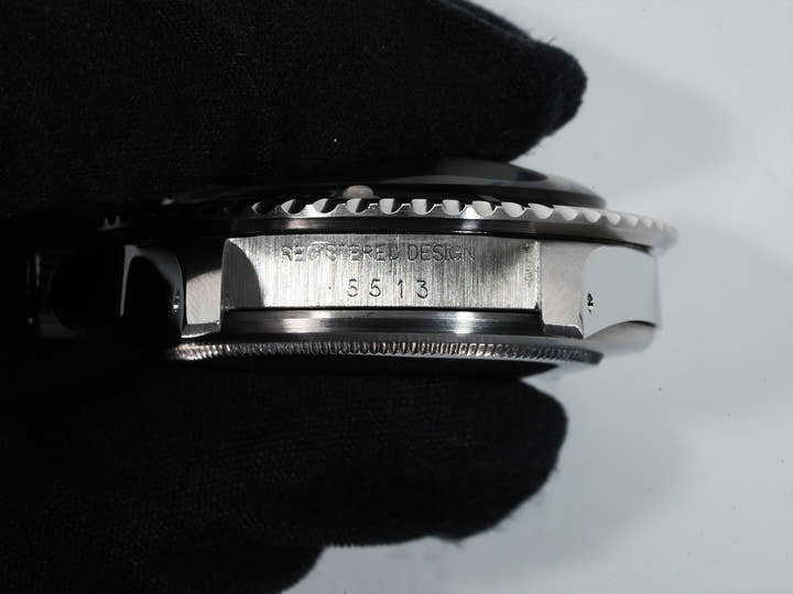 Rolex Submariner Ref. 5513 Stainless Steel Black Dial Pre-Owned pm4ucbfp