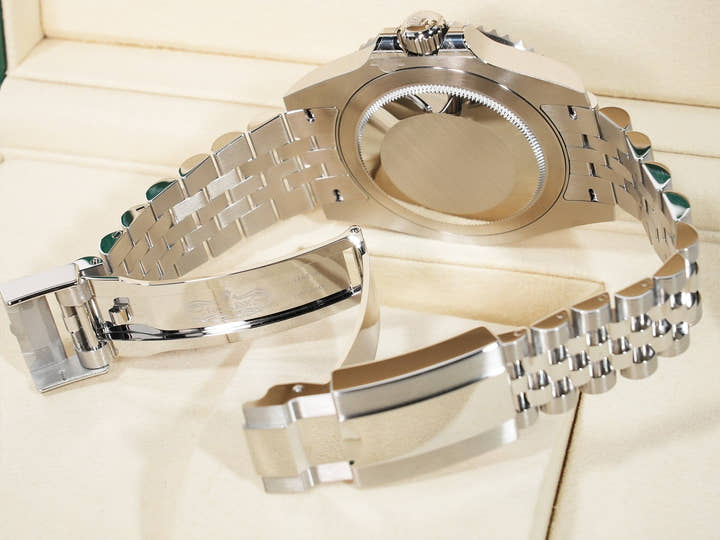 Rolex GMT-Master II Ref.126710BLNR Stainless Steel Black Dial Jubilee Bracelet Unused k7b4gm2u