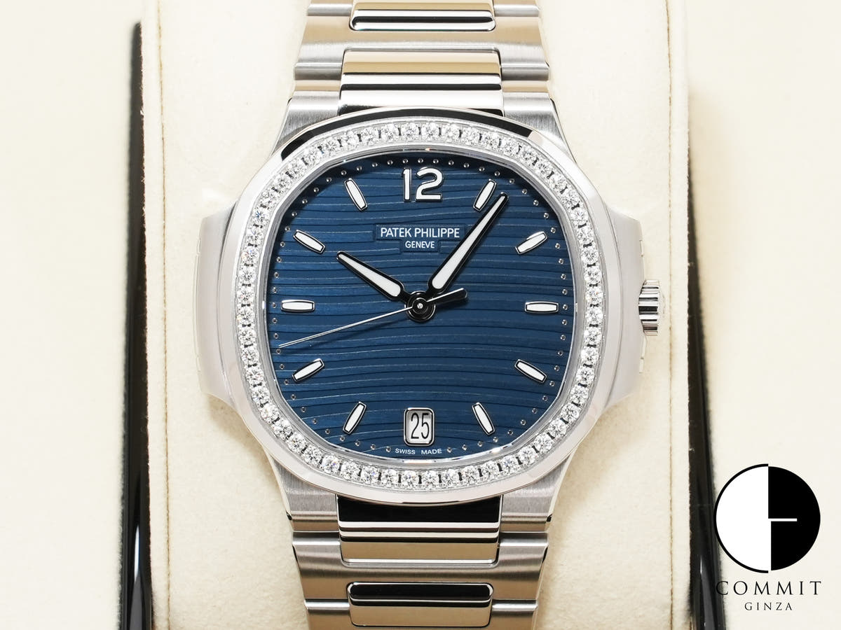 Patek Philippe Nautilus Ref. 7118/1200A-001 Stainless Steel Blue Opalescent Dial Unused 4tyjan43