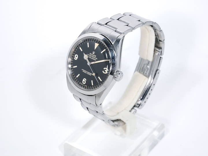 ロレックス エクスプローラーI Ref.1016 ステンレススチール ブラック文字盤 中古 nirrbwrb