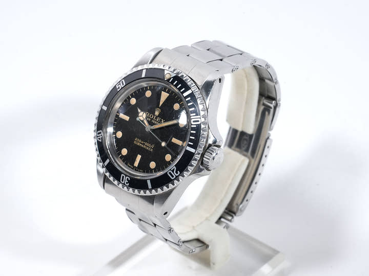 Rolex Submariner Ref. 5513 Stainless Steel Black Dial Used 4sb7uct6