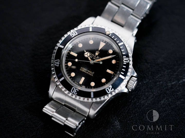 Rolex Submariner Ref. 5513 Stainless Steel Black Dial Used 4sb7uct6