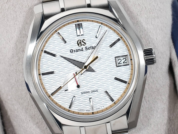 Grand Seiko Heritage Collection JR Nagoya Takashimaya 25th Anniversary Model Ref. SBGA517 Bright Titanium Silver Dial Unused