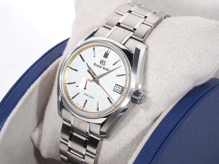 Grand Seiko Heritage Collection JR Nagoya Takashimaya 25th Anniversary Model Ref. SBGA517 Bright Titanium Silver Dial Unused