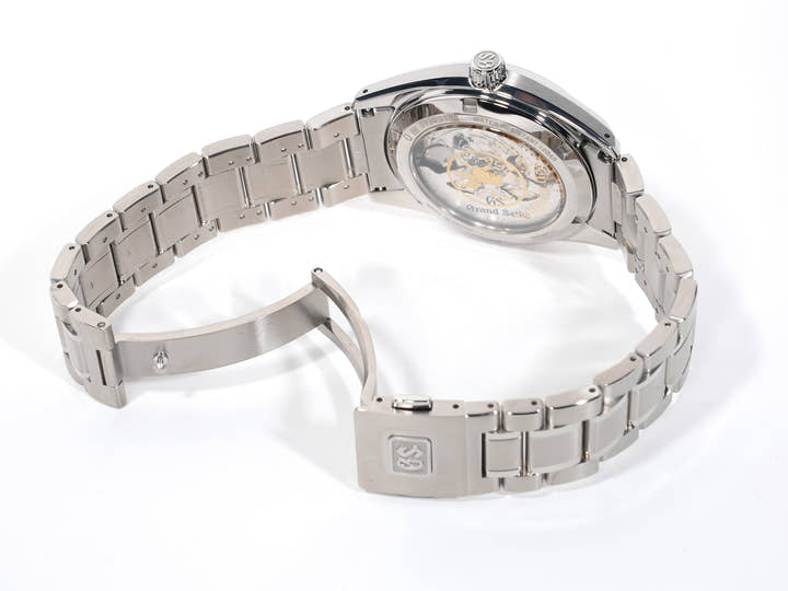 Grand Seiko Heritage Collection JR Nagoya Takashimaya 25th Anniversary Model Ref. SBGA517 Bright Titanium Silver Dial Unused