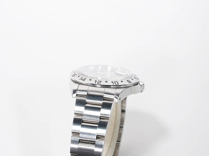Rolex Explorer II Ref. 16570 Stainless Steel Black Dial Oyster Bracelet Pre-Owned zbsurraw