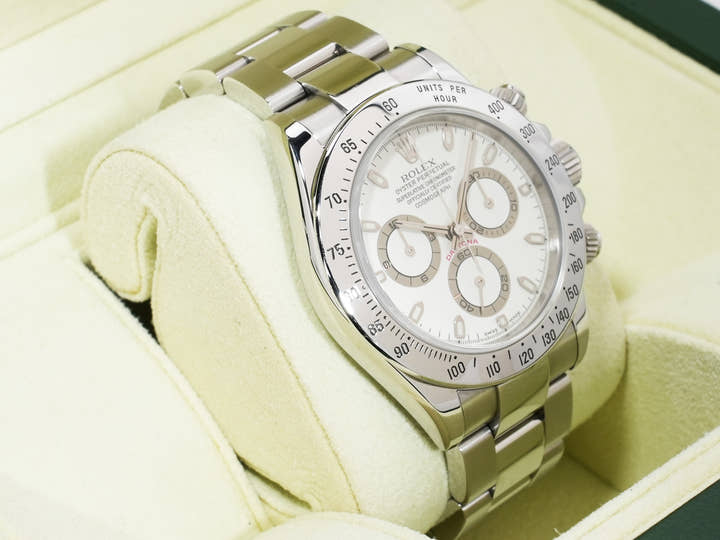 ロレックス デイトナ Ref.116520 ステンレススチール ホワイト文字盤 中古 b8rfthds