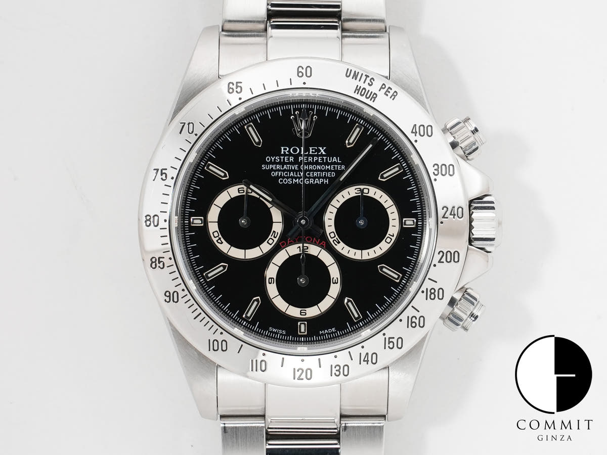 ロレックス デイトナ エルプリメロ Ref.16520 ステンレススチール ブラック文字盤 中古 cegmg5s8