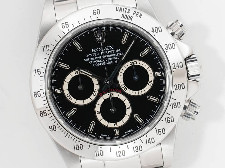 ロレックス デイトナ エルプリメロ Ref.16520 ステンレススチール ブラック文字盤 中古 cegmg5s8