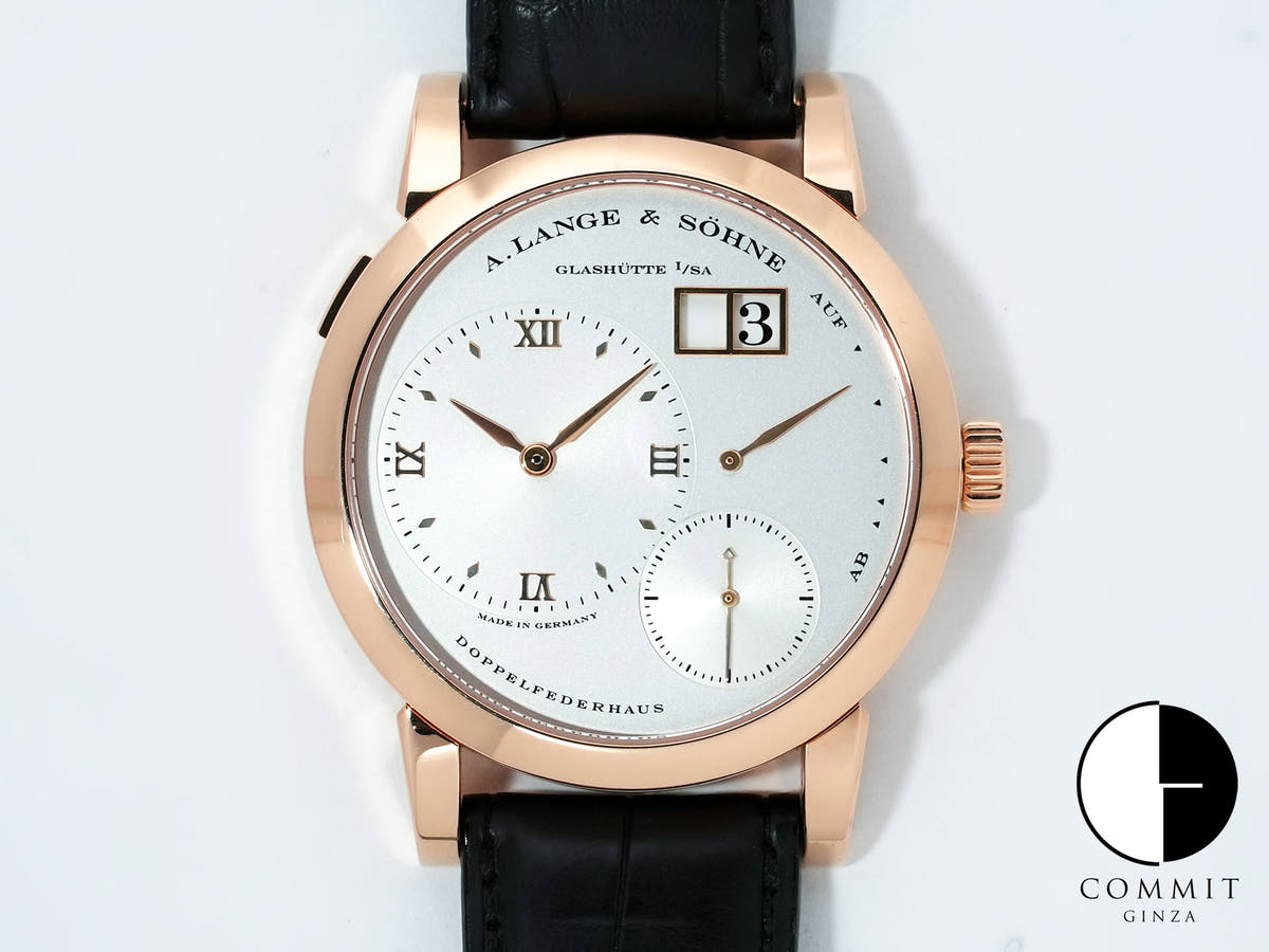 A. Lange & Söhne Lange 1 Ref.101.032 Pink Gold Silver Dial Used ufichmh7