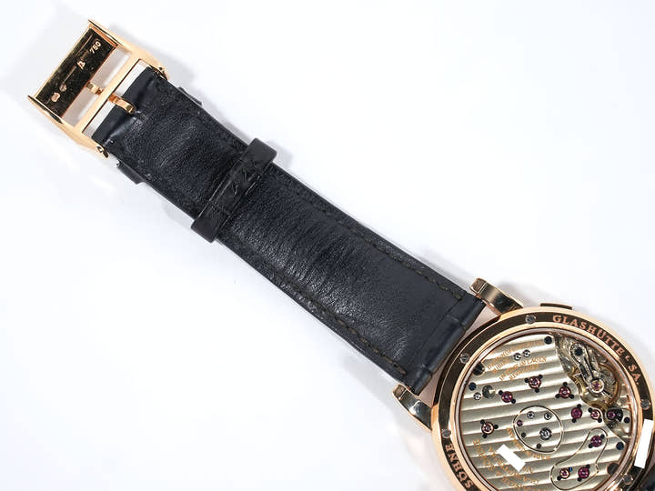 A. Lange & Söhne Lange 1 Ref.101.032 Pink Gold Silver Dial Used ufichmh7