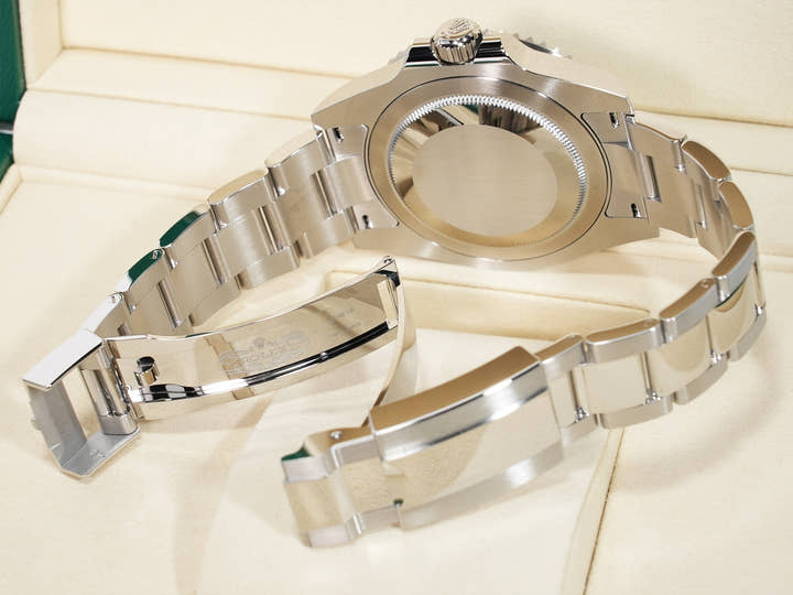 Rolex GMT-Master II Ref.126710BLNR Stainless Steel Black Dial Oyster Bracelet Unused qcuve9aj