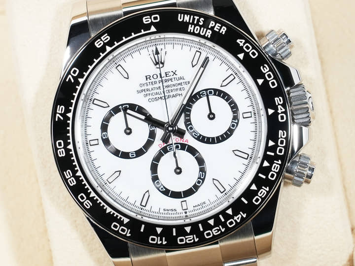 ロレックス デイトナ Ref.126500LN ステンレススチール ホワイト文字盤 極美品 pmq4957e