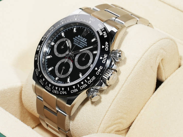 ロレックス デイトナ Ref.116500LN ステンレススチール ブラック文字盤 美品 iz46pnaj