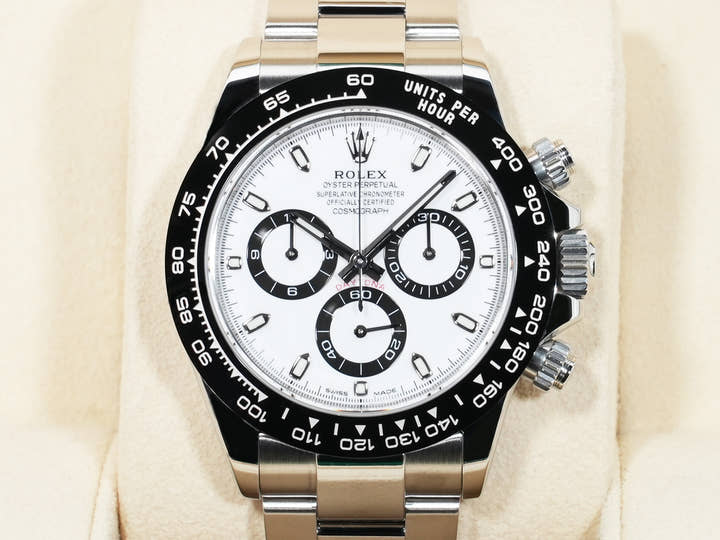 ロレックス デイトナ Ref.116500LN ステンレススチール ホワイト文字盤 美品 mhc9donb