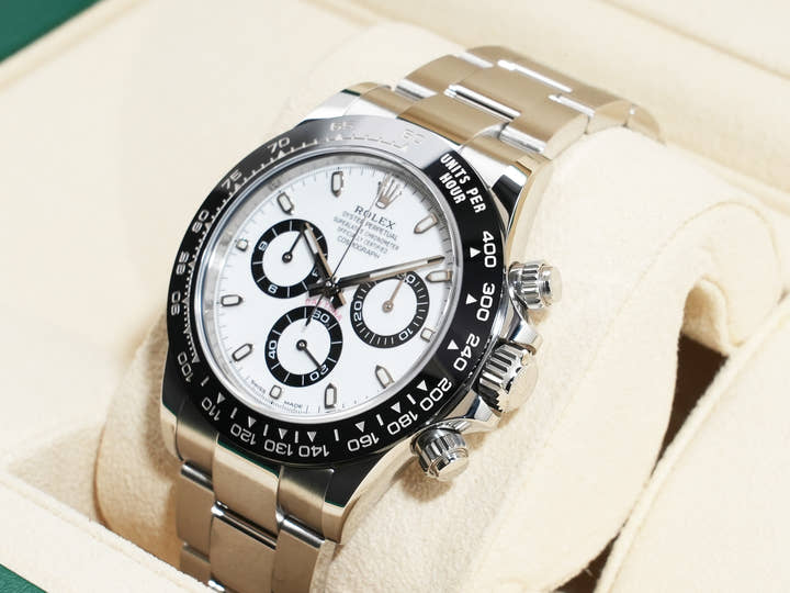 ロレックス デイトナ Ref.116500LN ステンレススチール ホワイト文字盤 美品 mhc9donb
