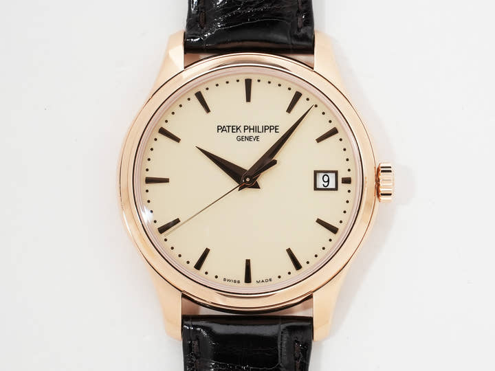 パテックフィリップ カラトラバ Ref.5227R-001 ローズゴールド アイボリー文字盤 美品 yuvr8crw