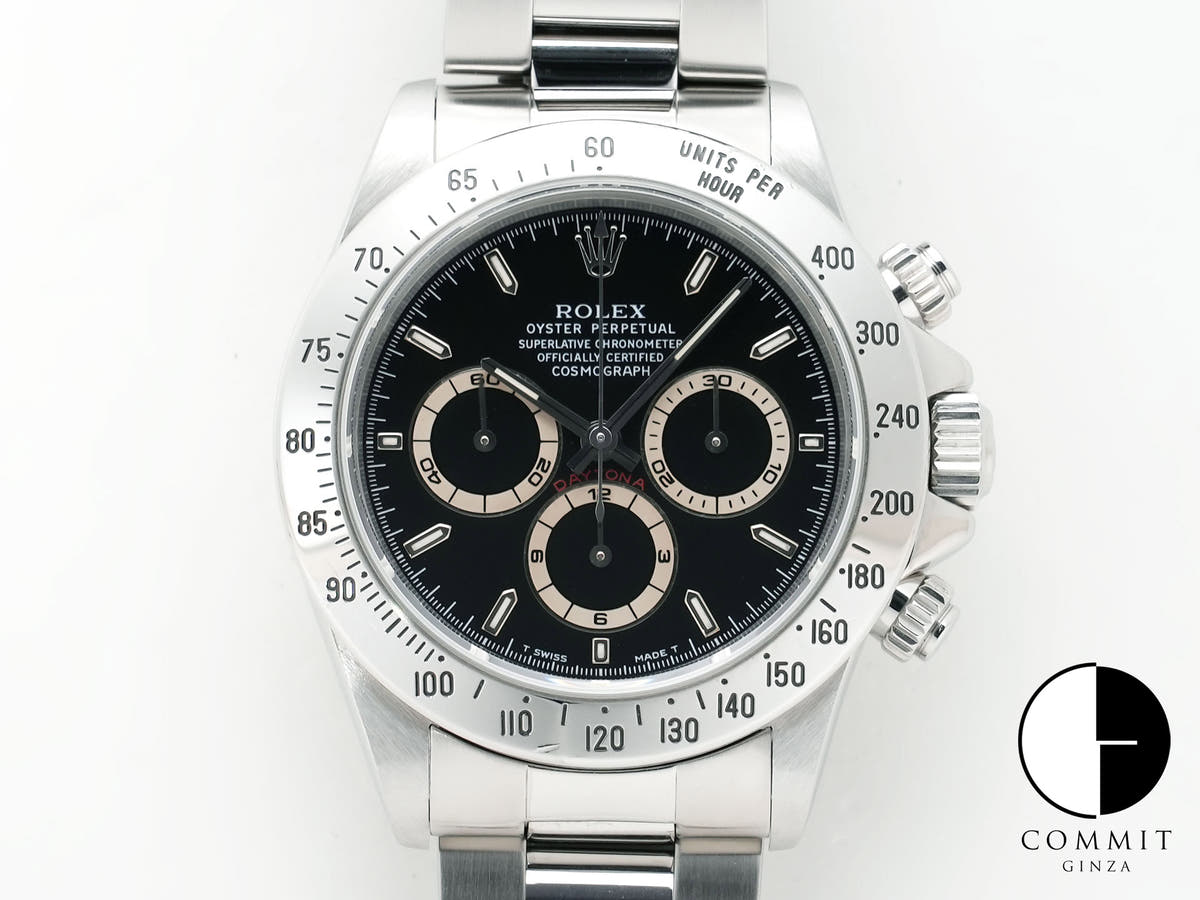 ロレックス デイトナ エルプリメロ Ref.16520 ステンレススチール ブラック文字盤 中古 5zxuyn6s