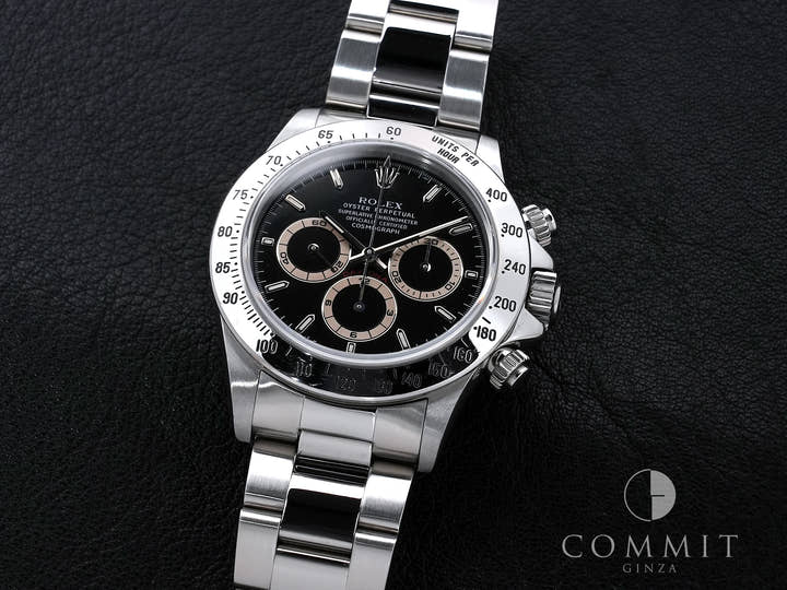 ロレックス デイトナ エルプリメロ Ref.16520 ステンレススチール ブラック文字盤 中古 5zxuyn6s