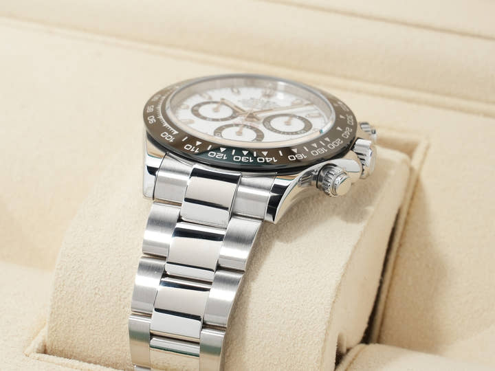 Rolex Daytona Ref. 116500LN Stainless Steel White Dial Excellent Used Condition umvfuuby