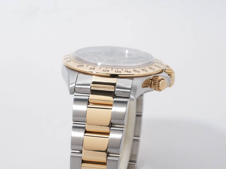 Rolex Daytona El Primero Ref.16523 Stainless Steel/Yellow Gold Black Dial Excellent Used Condition i7ofh65r