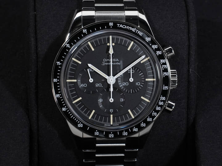 オメガ スピードマスター キャリバー321 クロノグラフ 39.7MM Ref.311.30.40.30.01.001 ステンレススチール ブラック文字盤 未使用 ovymyy7a